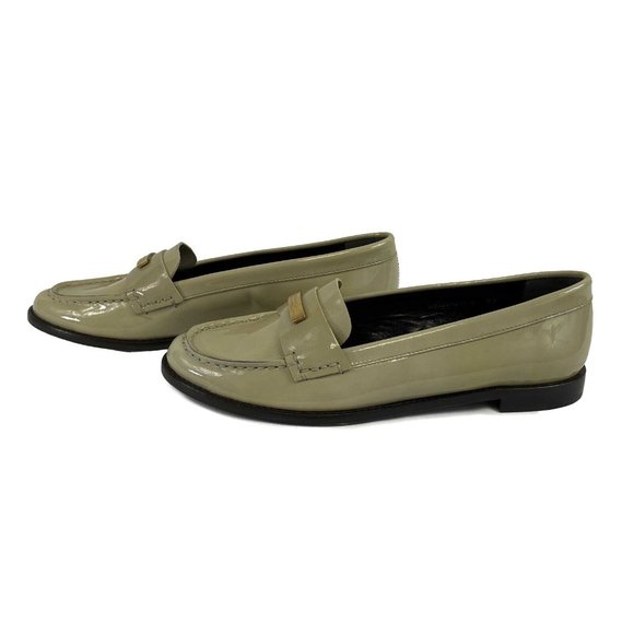 Burberry - Cream Patent Loafer - Cream - 37 / US 7 - Shoes - Picture 11 of 13